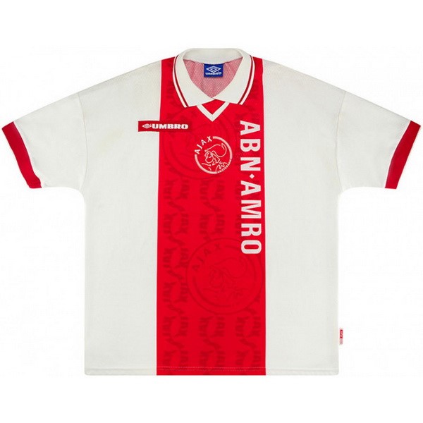 Heimtrikot Thailand Ajax Retro 1998 1999 Rote Weiß Günstige Fußballtrikots